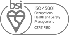 ISO 45001 Occupational Health and Safety Certified by BSI