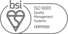 ISO 9001 Quality Management Systems Certified by BSI